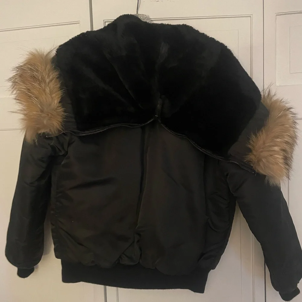 Vintage Spiewak quilt lined hooded winter with fur trim - Picture 2 of 6